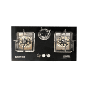 Beetro Kitchen Hob 7802(RD-301) 3 BRN Glass