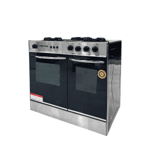 Beetro Cooking Range 34" (WB-5000 Auto) 3 BRN Metal Top D.Door