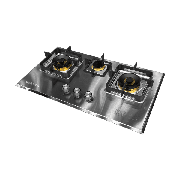 Beetro Kitchen Hob (RD-3310) 3 BRN S.Steel NG (Safety)